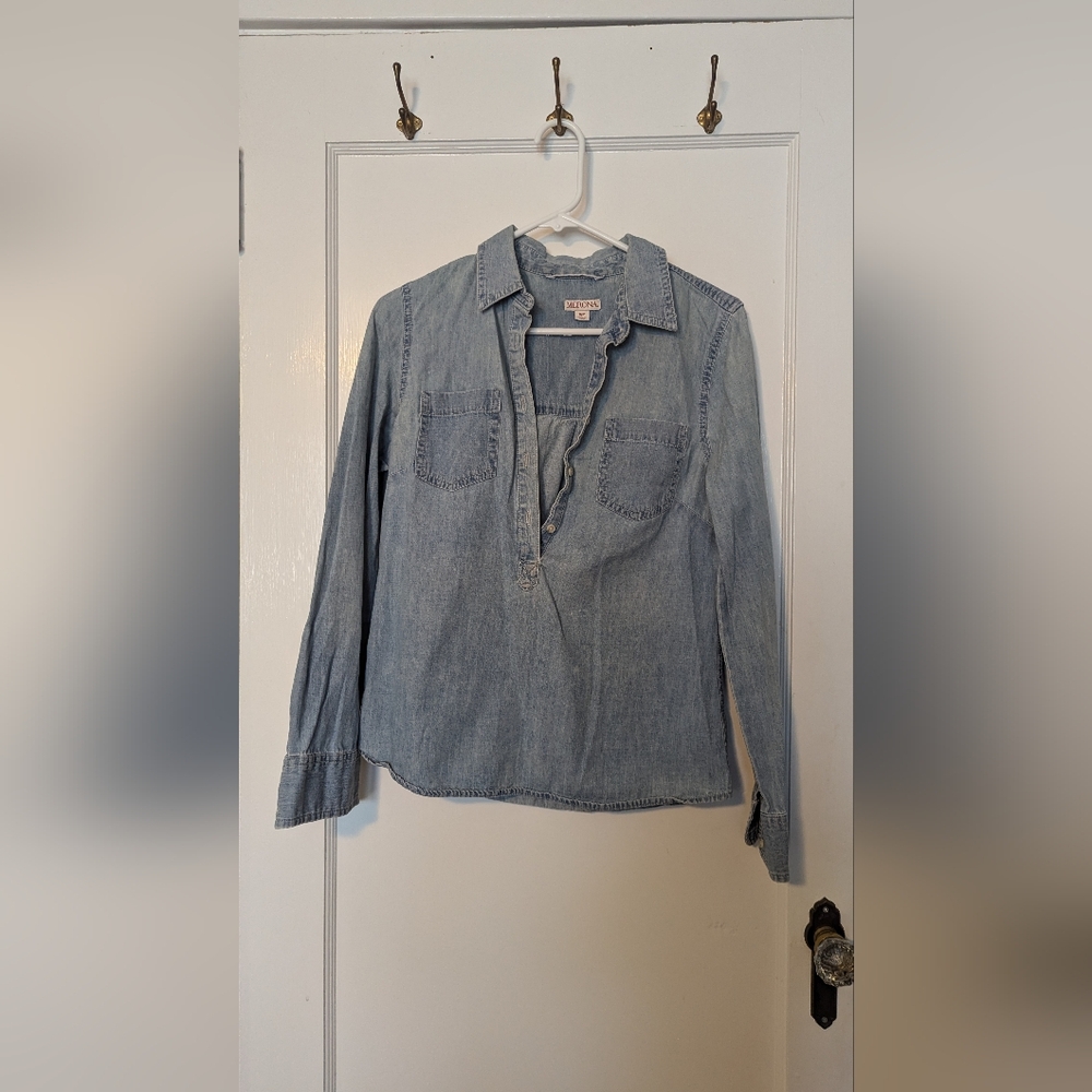 Merona Denim Top